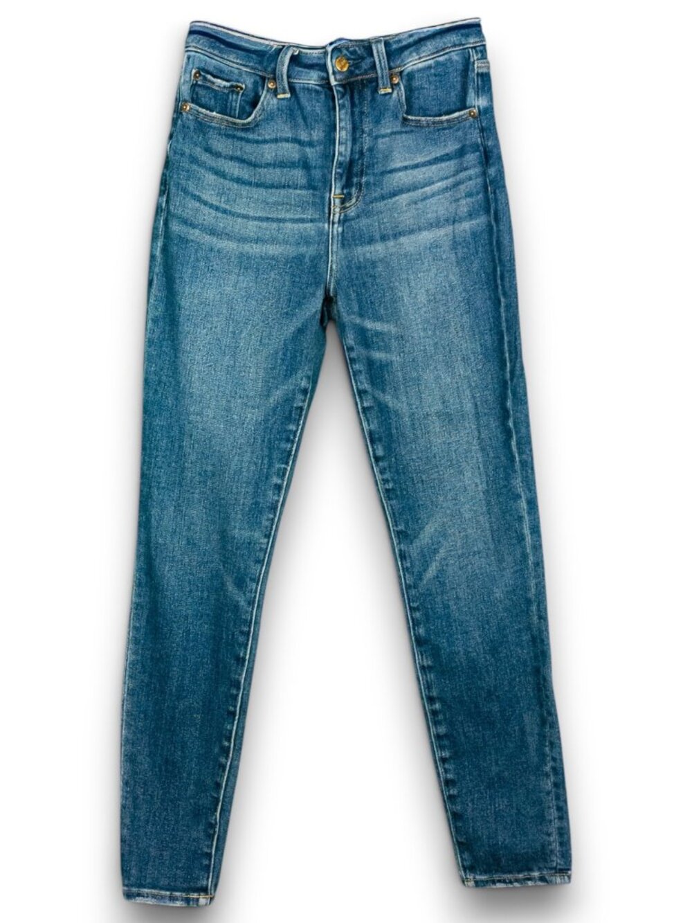 PISTOLA Aline High Rise Skinny Jeans Medium Blue Wash Size 28